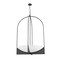Z-Lite Devon Chandelier, 8-Light, 32 In.W x 48.5 In.H, Matte Black/Sand Blast 1947-48MB - alternate 8